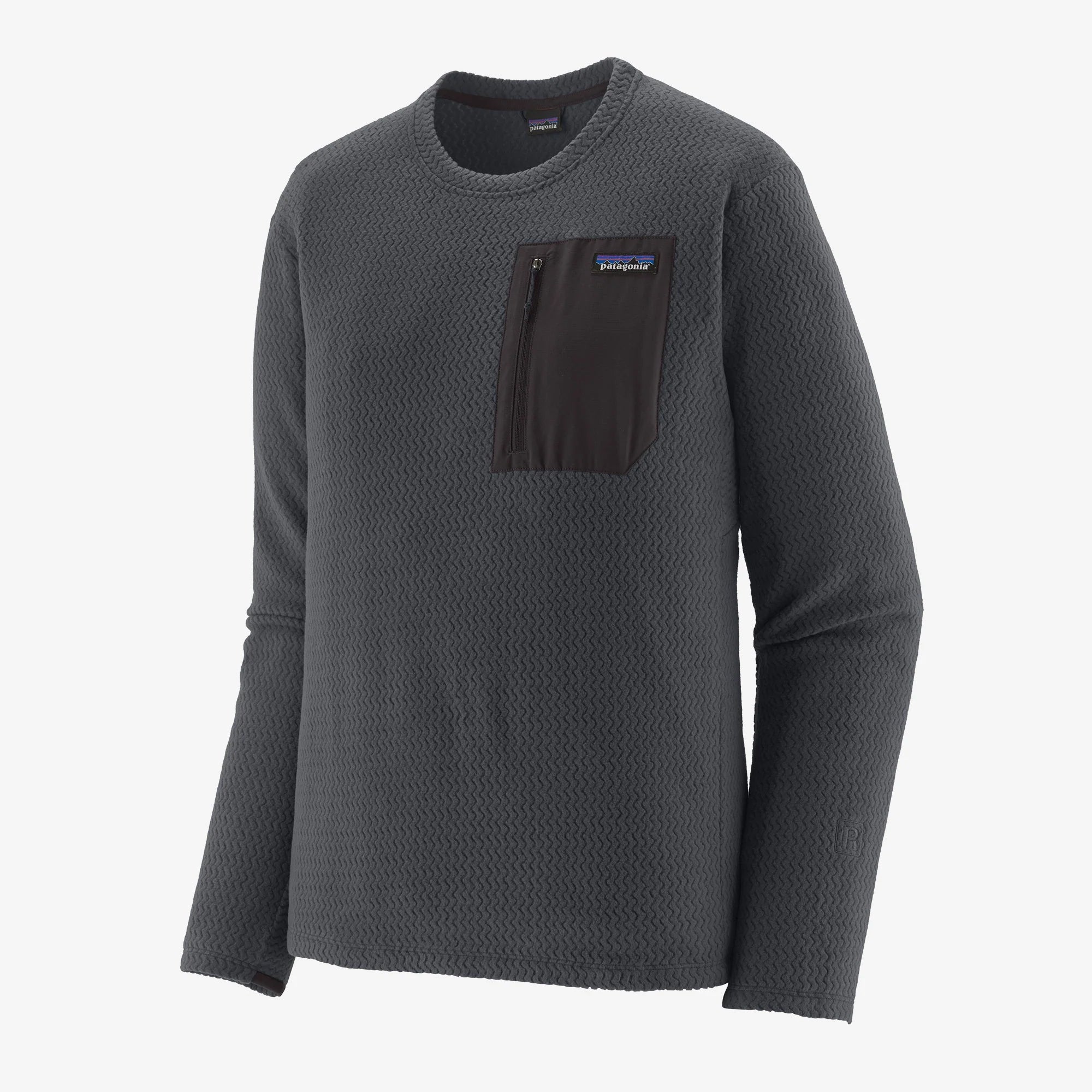 Patagonia Men's R1 Air Fleece Crewneck - Smolder Blue - Sportinglife Turangi